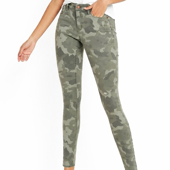 Style & Co. Denim - Style & Co Curvy Skinny Leg Camouflage Jeans